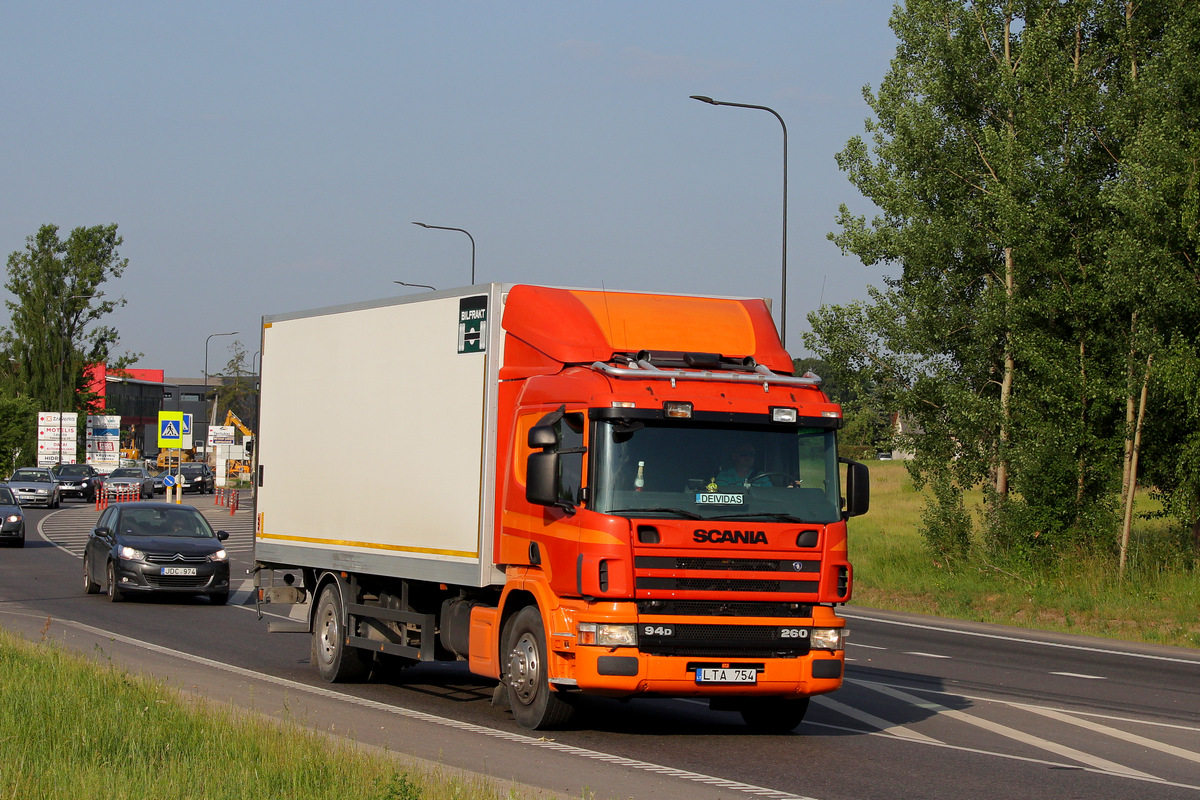 Литва, № LTA 754 — Scania ('1996) P94D