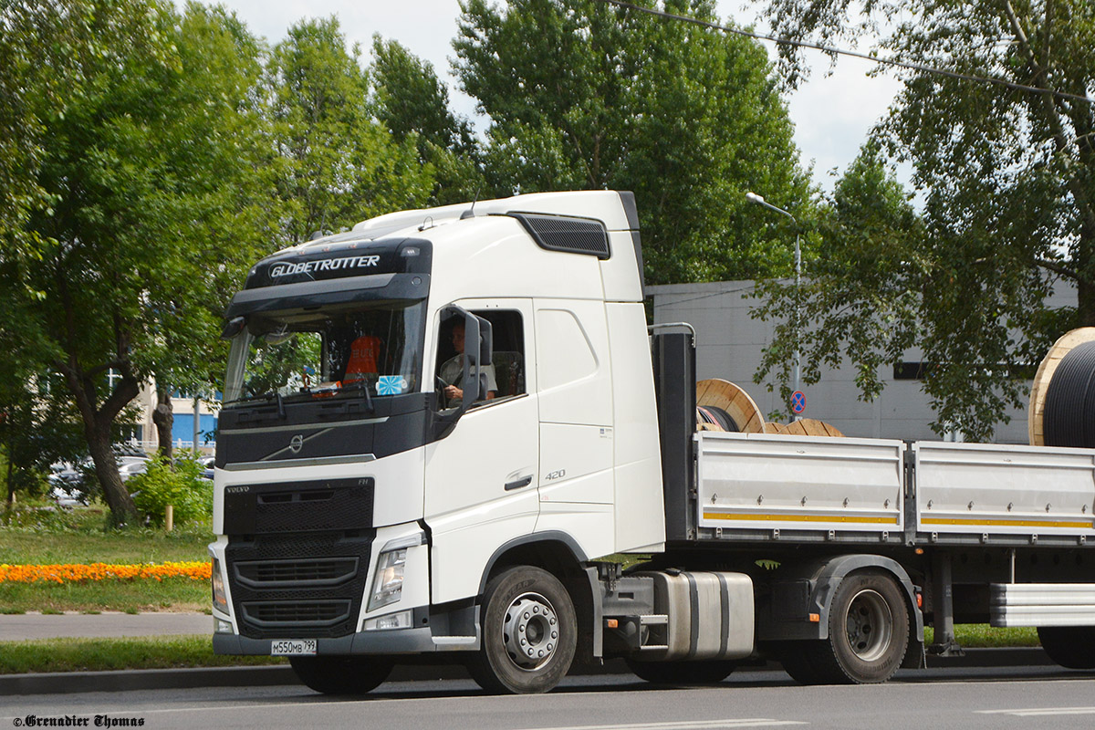 Москва, № М 550 МВ 799 — Volvo ('2012) FH.420 [X9P]