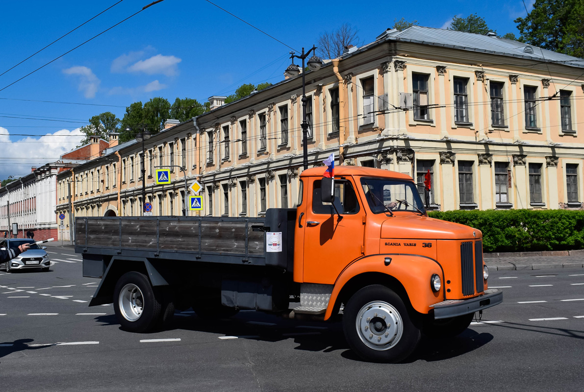 Санкт-Петербург, № (78) Б/Н 0025 — Scania-Vabis (общая модель); Санкт-Петербург — Международный транспортный фестиваль "SPbTransportFest" (2019-... гг)