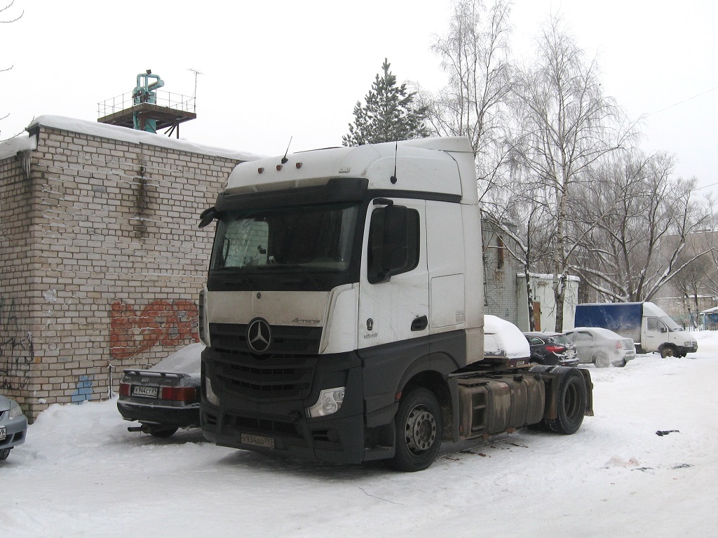 Москва, № У 934 АО 797 — Mercedes-Benz Actros '18 1845 [Z9M]