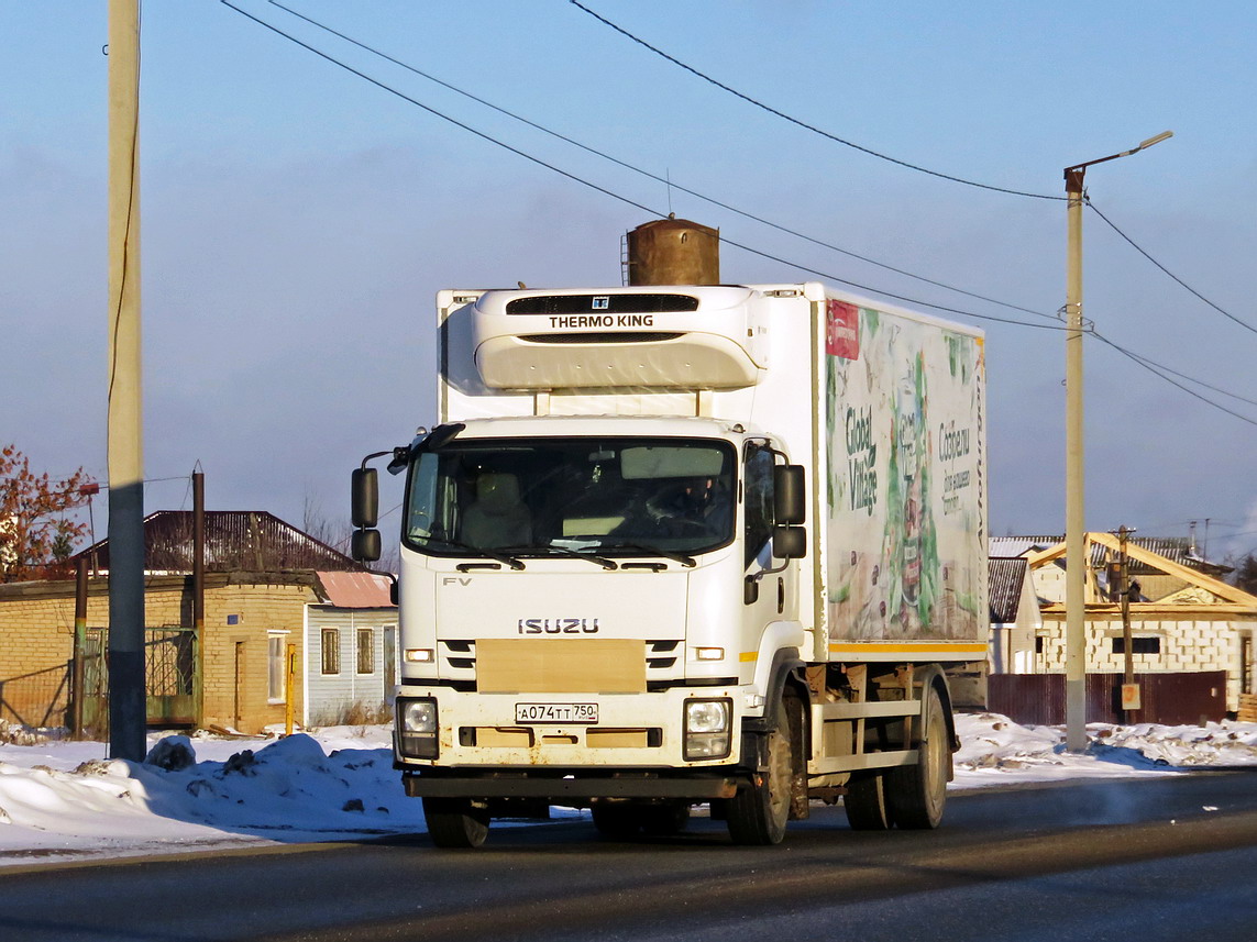 Московская область, № А 074 ТТ 750 — Isuzu Forward 18.0 [Z7X]