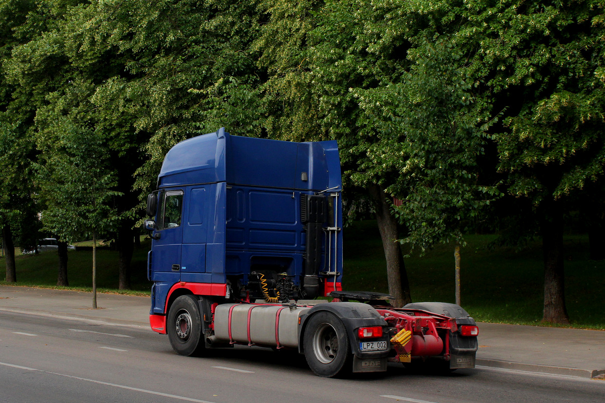 Литва, № LPZ 002 — DAF XF105 FT