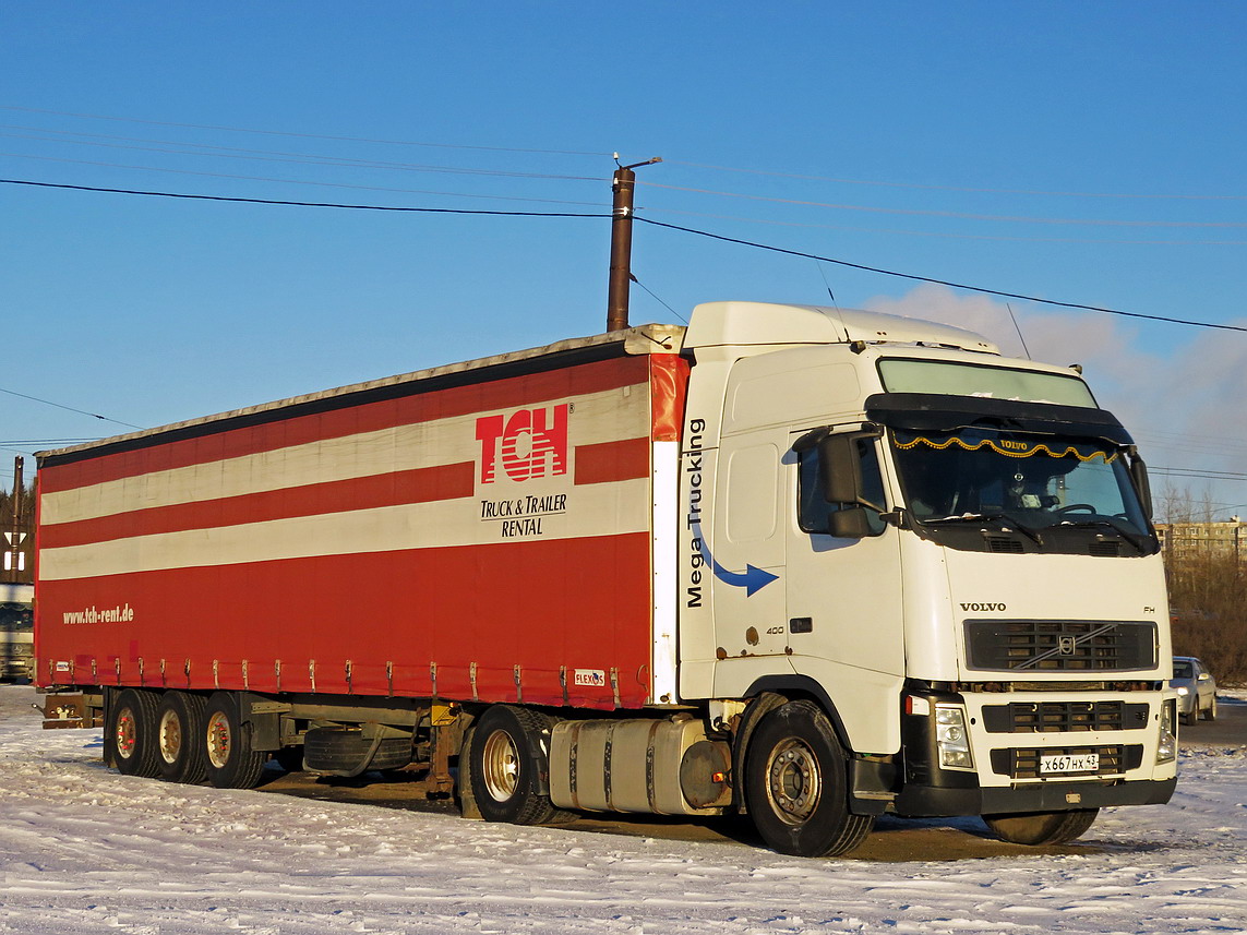 Кировская область, № Х 667 НХ 43 — Volvo ('2002) FH12.400