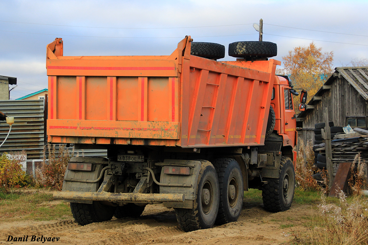 Ненецкий автономный округ, № А 838 ОЕ 83 — КамАЗ-6522-63