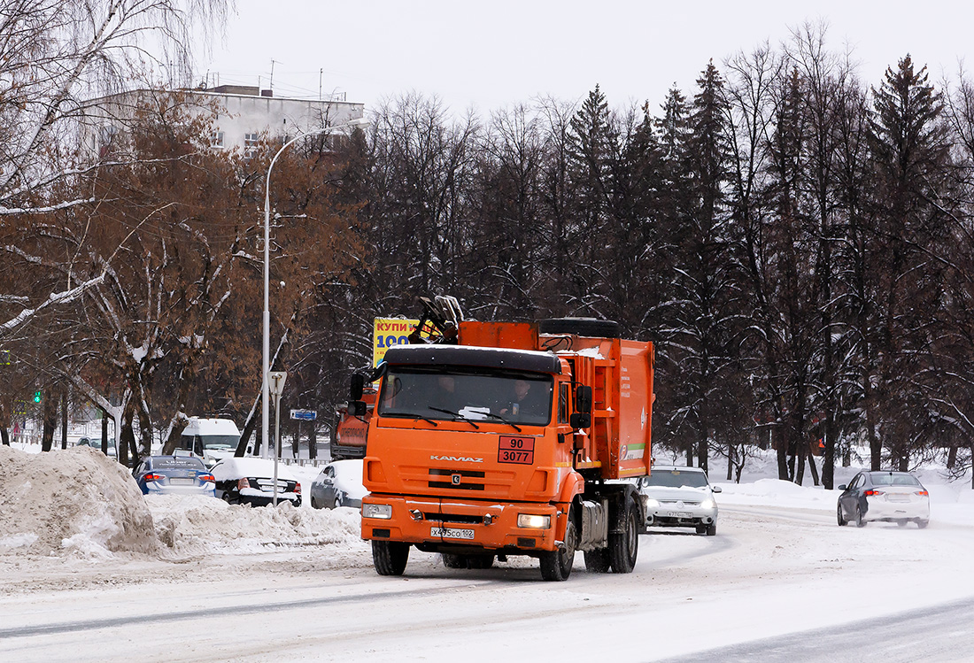 Башкортостан, № Х 495 СО 102 — КамАЗ-43253-G5