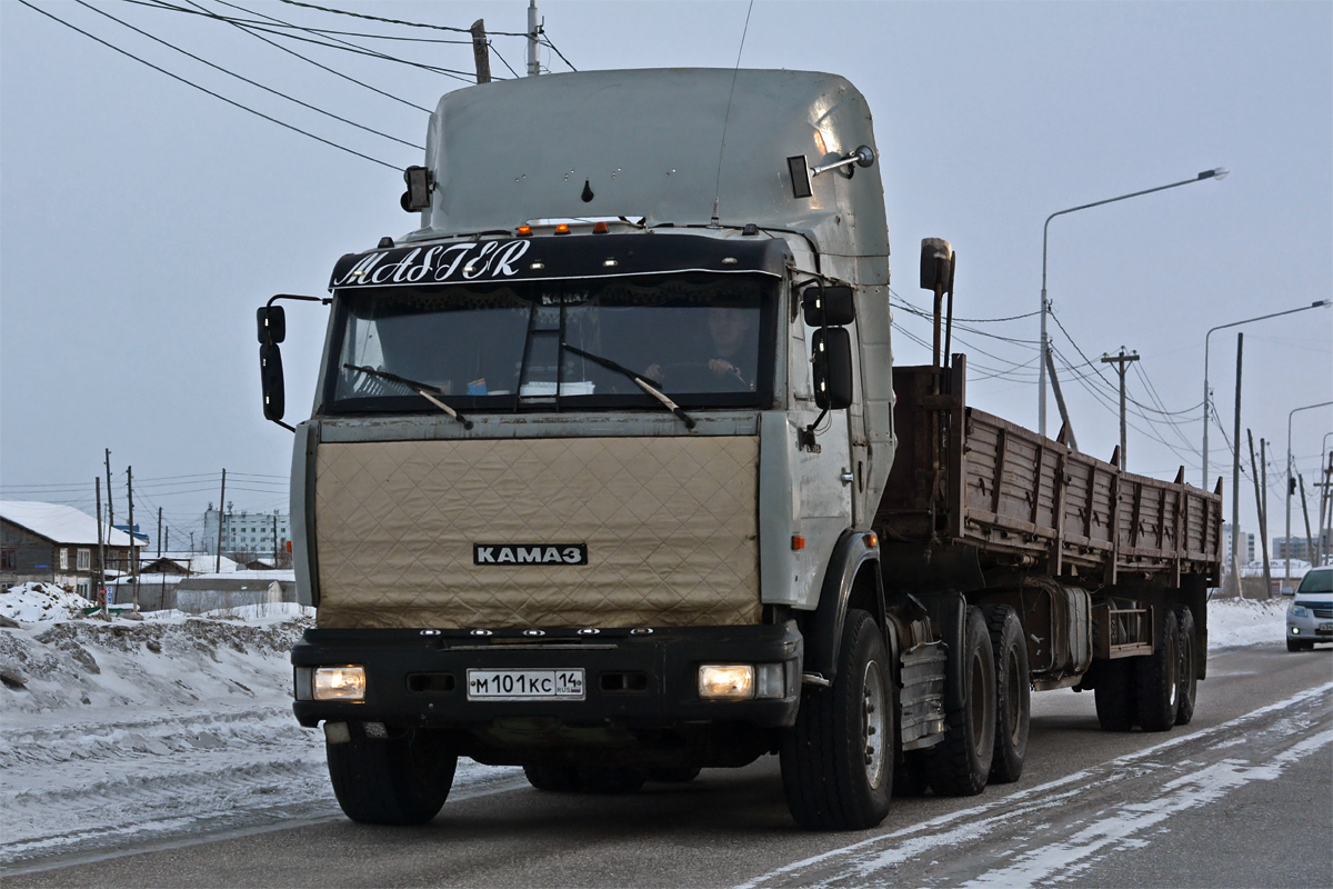 Саха (Якутия), № М 101 КС 14 — КамАЗ-54115 [541150]