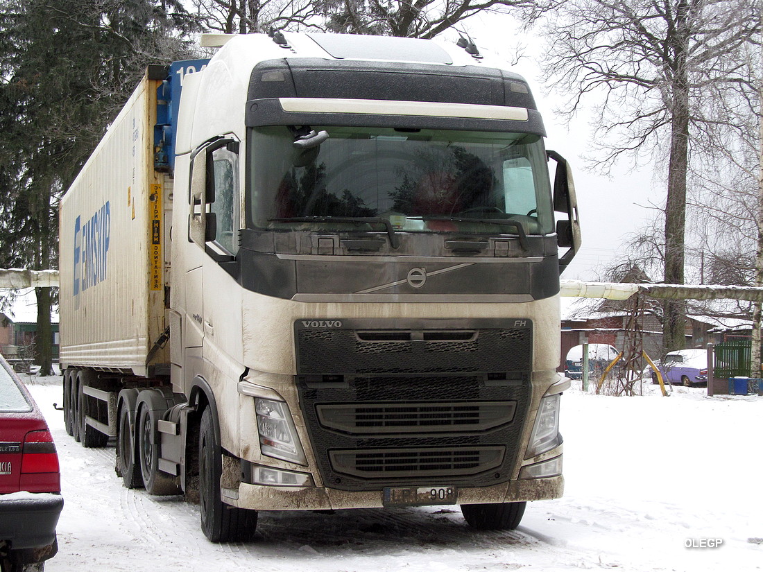 Литва, № LPI 908 — Volvo ('2012) FH.460