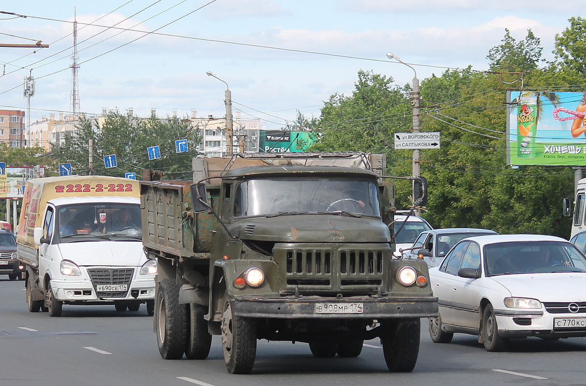 Челябинская область, № В 908 МР 174 — ЗИЛ-495710