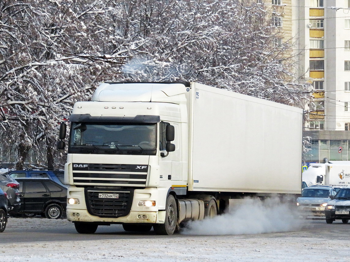 Нижегородская область, № Р 732 НМ 152 — DAF XF105 FT