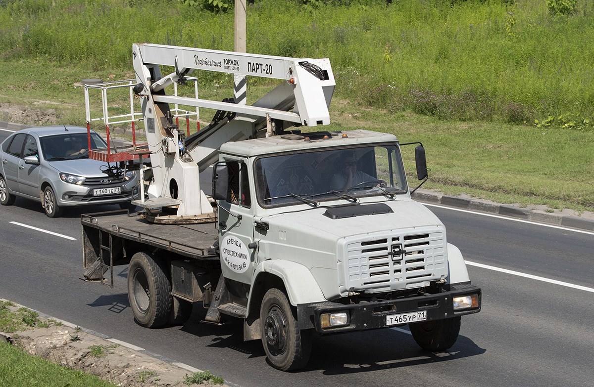 Тульская область, № Т 465 УР 71 — ЗИЛ-433362