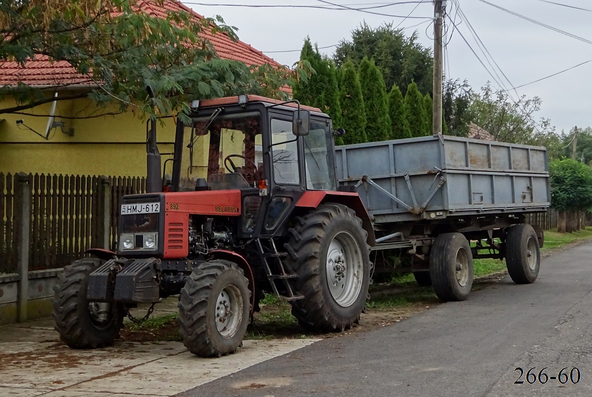 Венгрия, № HMJ-612 — Беларус-892