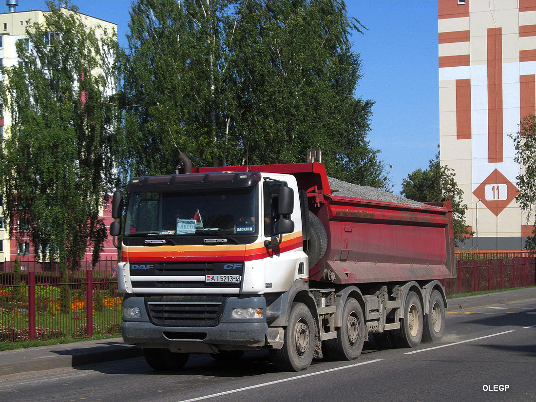 Гродненская область, № АІ 5213-4 — DAF CF85 FTD