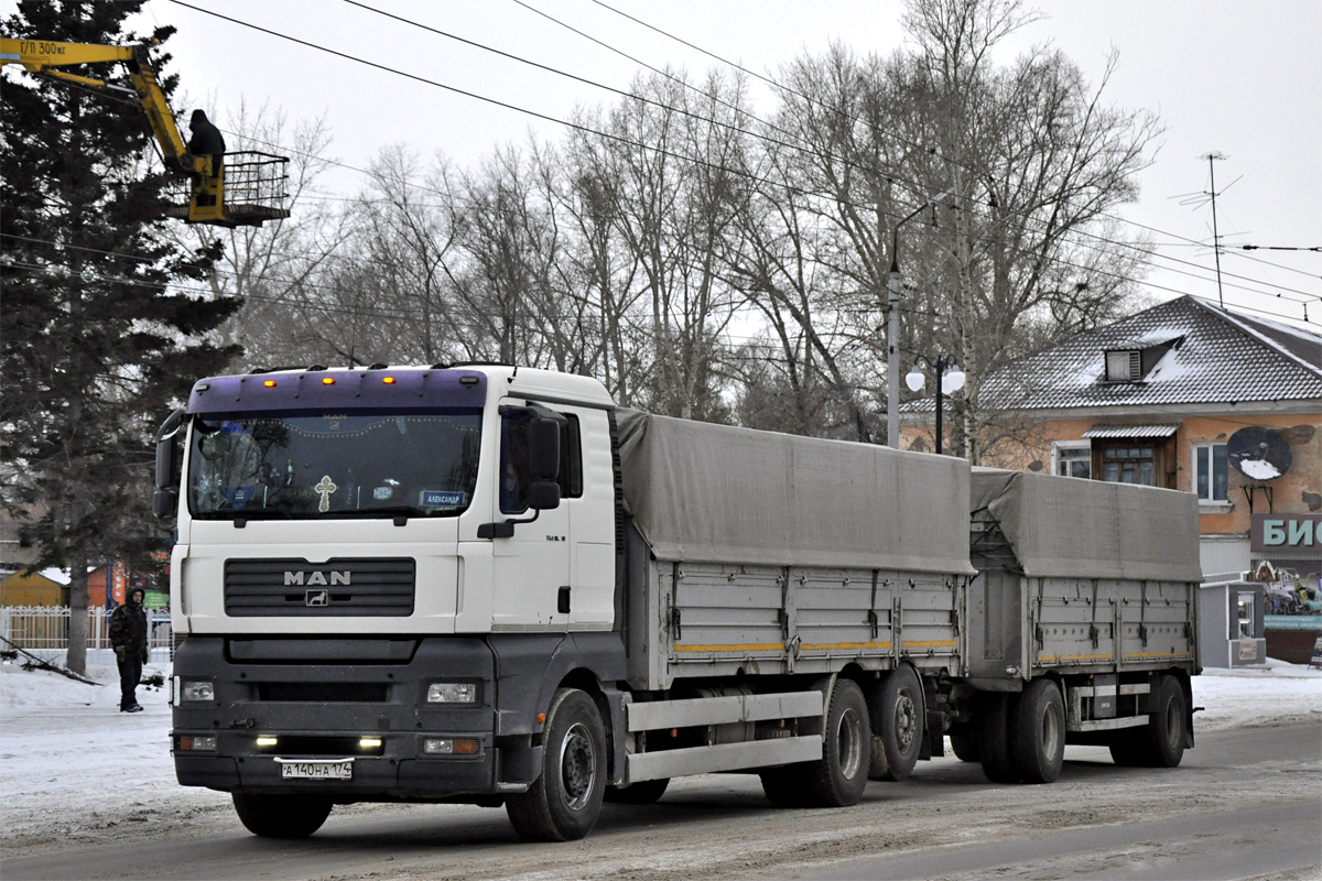 Алтайский край, № А 140 НА 174 — MAN TGA 18.310