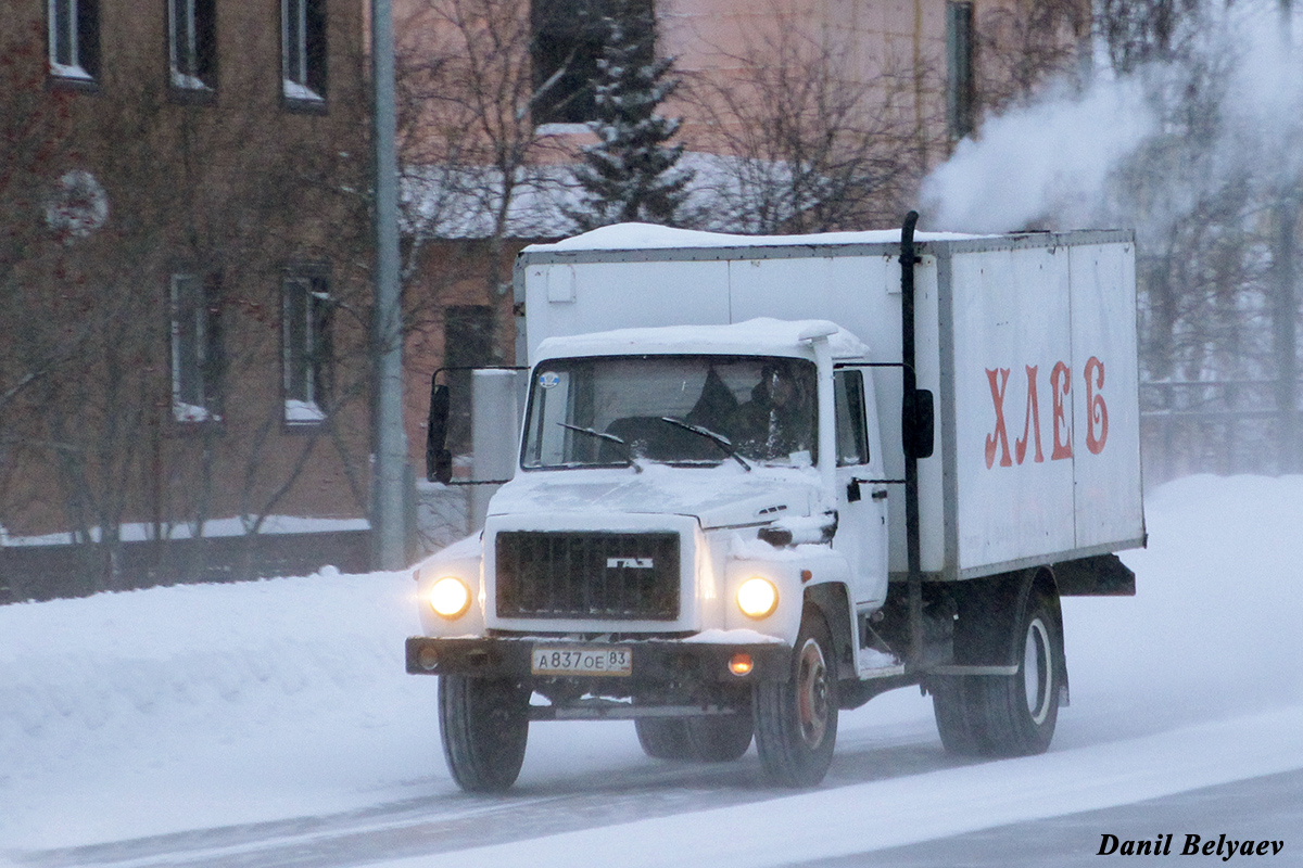 Ненецкий автономный округ, № А 837 ОЕ 83 — ГАЗ-3309