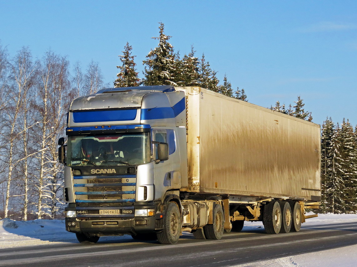 Новгородская область, № Е 046 ТА 53 — Scania ('1996) R144L