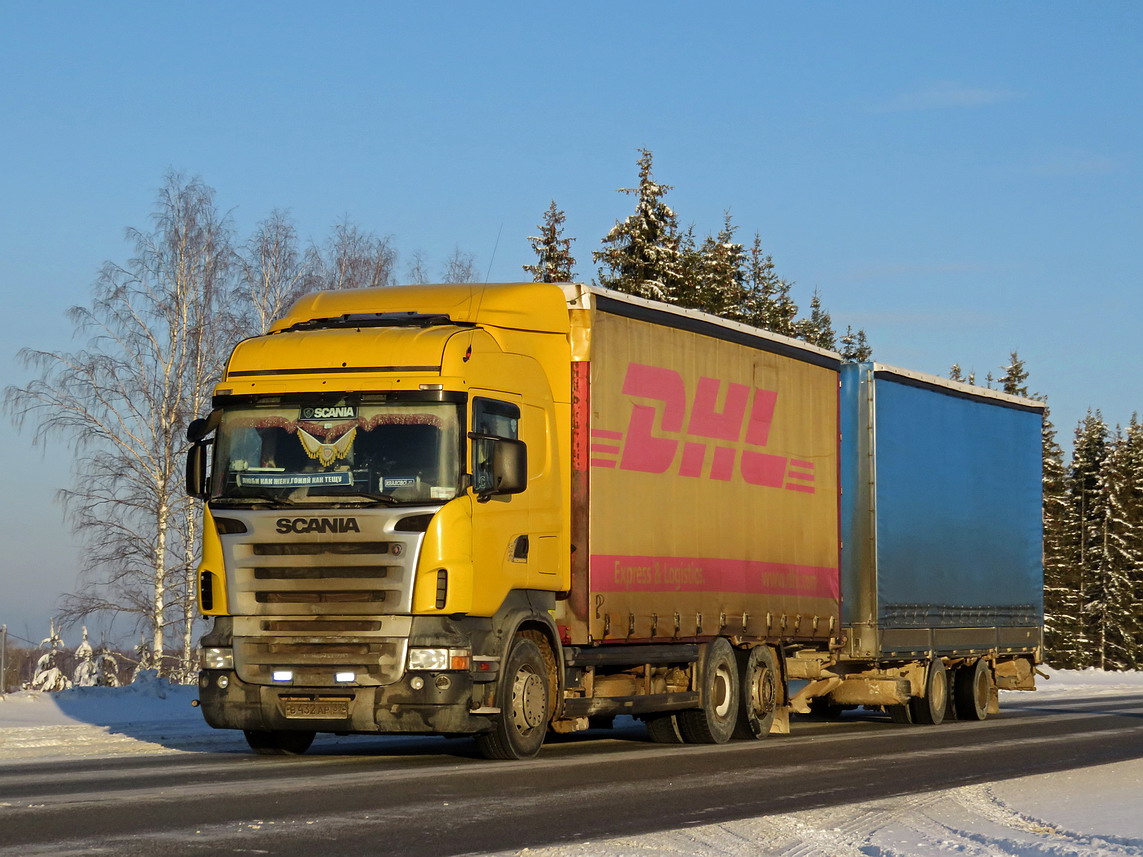 Ивановская область, № В 432 АР 37 — Scania ('2009, общая модель)