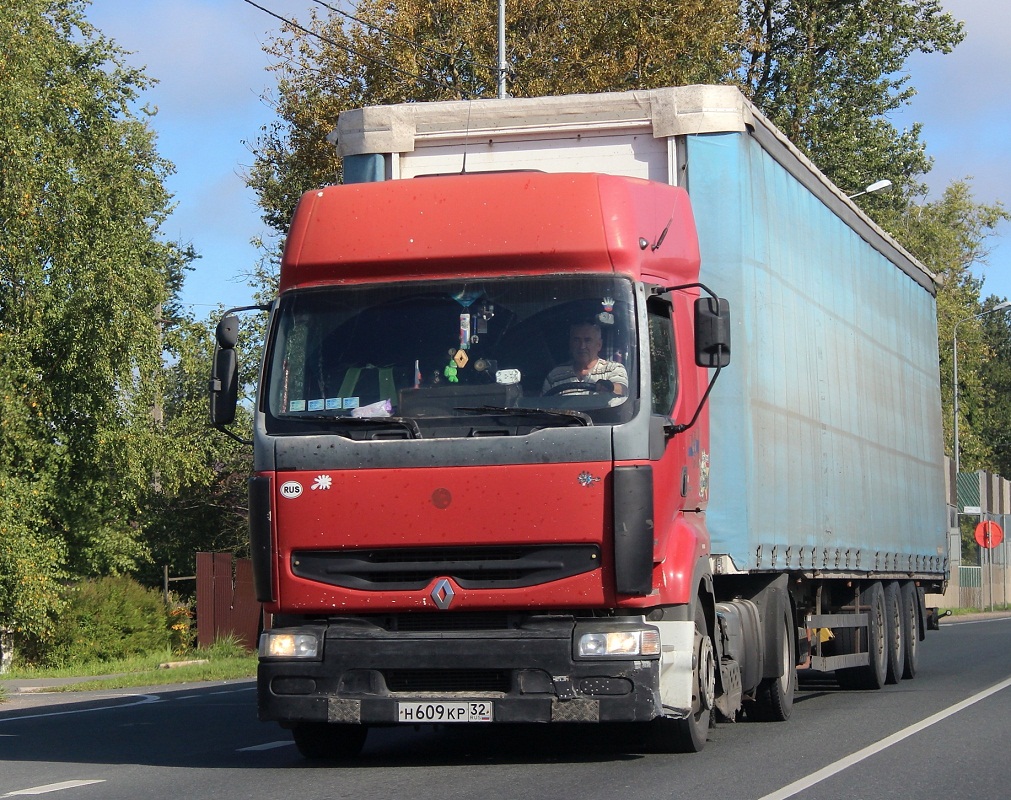 Брянская область, № Н 609 КР 32 — Renault Premium ('1996)