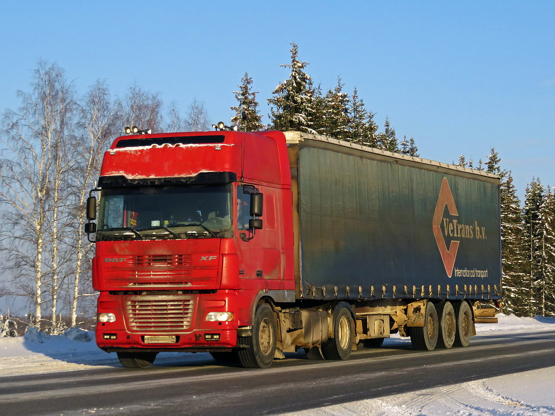 Вологодская область, № У 835 КК 35 — DAF XF95 FT