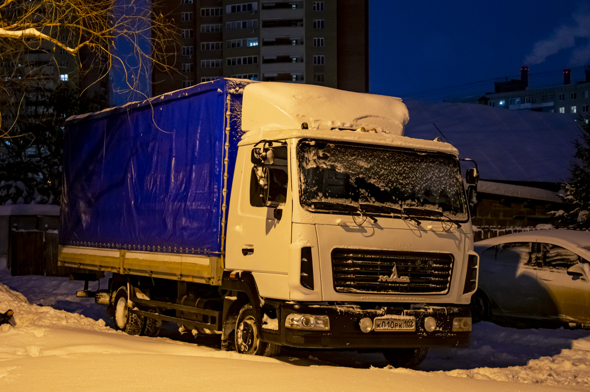 Башкортостан, № К 010 РК 102 — МАЗ-4371P2 "Зубрёнок"