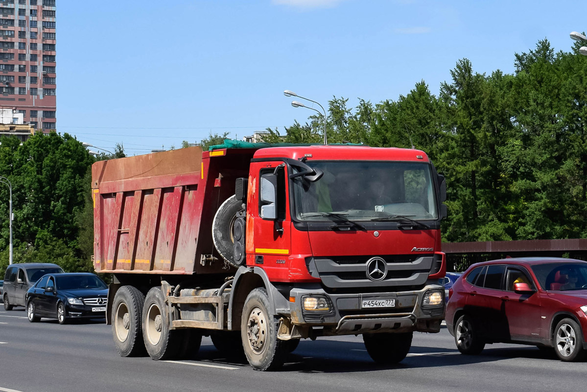 Москва, № Р 454 ХС 777 — Mercedes-Benz Actros '09 3336 [Z9M]