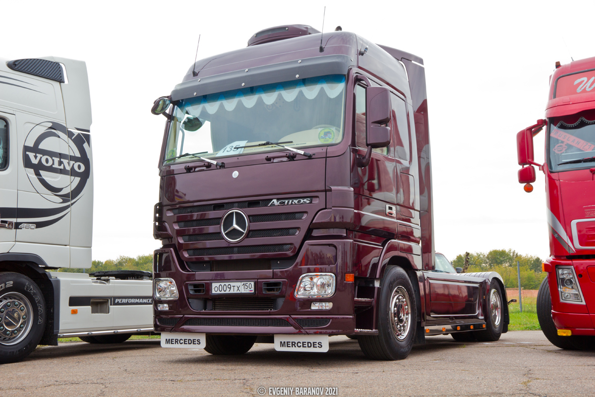 Московская область, № О 009 ТХ 150 — Mercedes-Benz Actros ('2003) 1846; Московская область — Фестиваль Truckfest 2021 — сентябрь