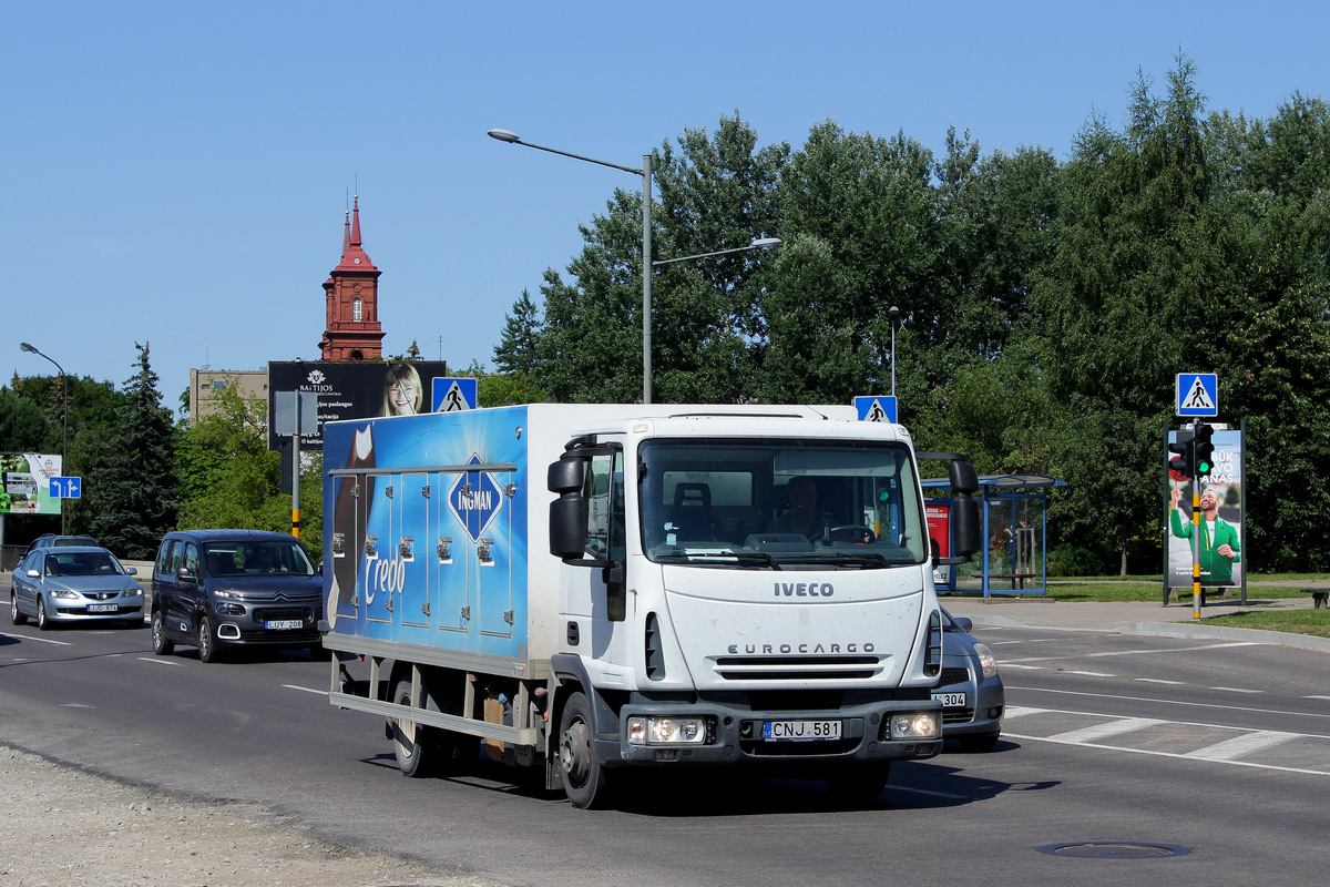 Литва, № CNJ 581 — IVECO EuroCargo ('2002)