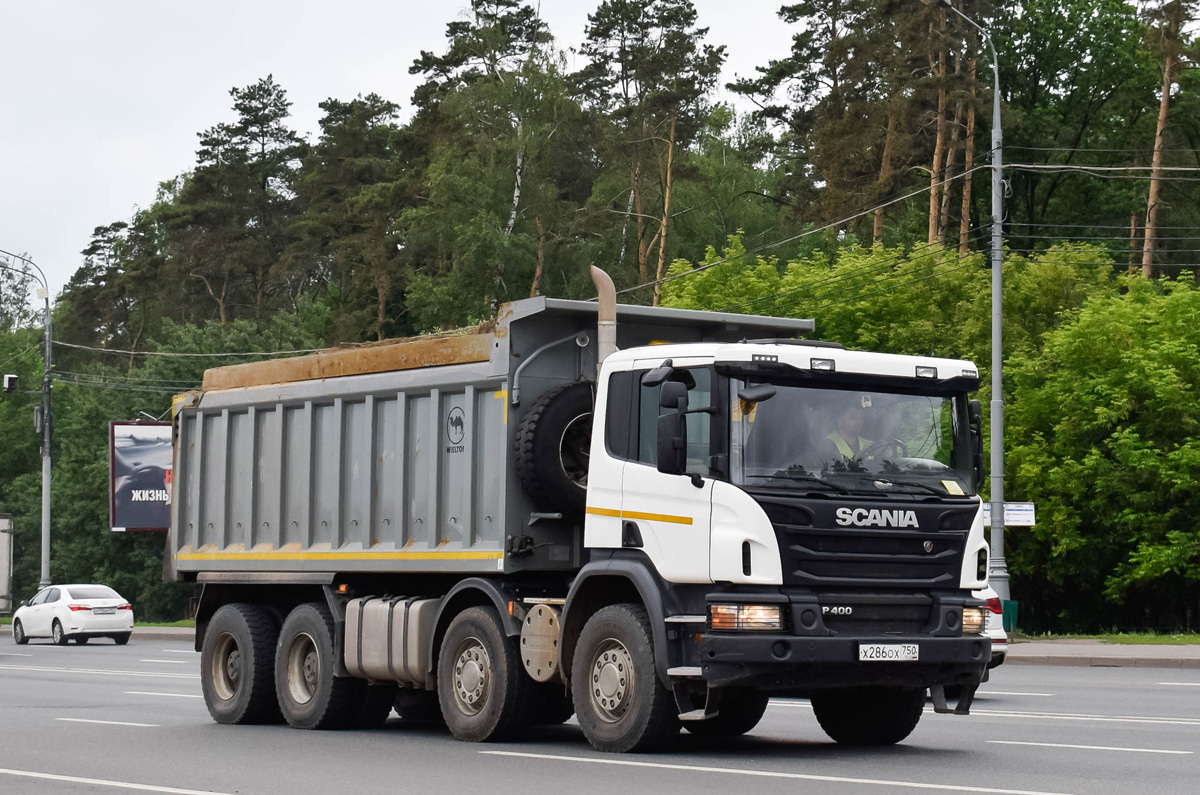 Московская область, № Х 286 ОХ 750 — Scania ('2011) P400