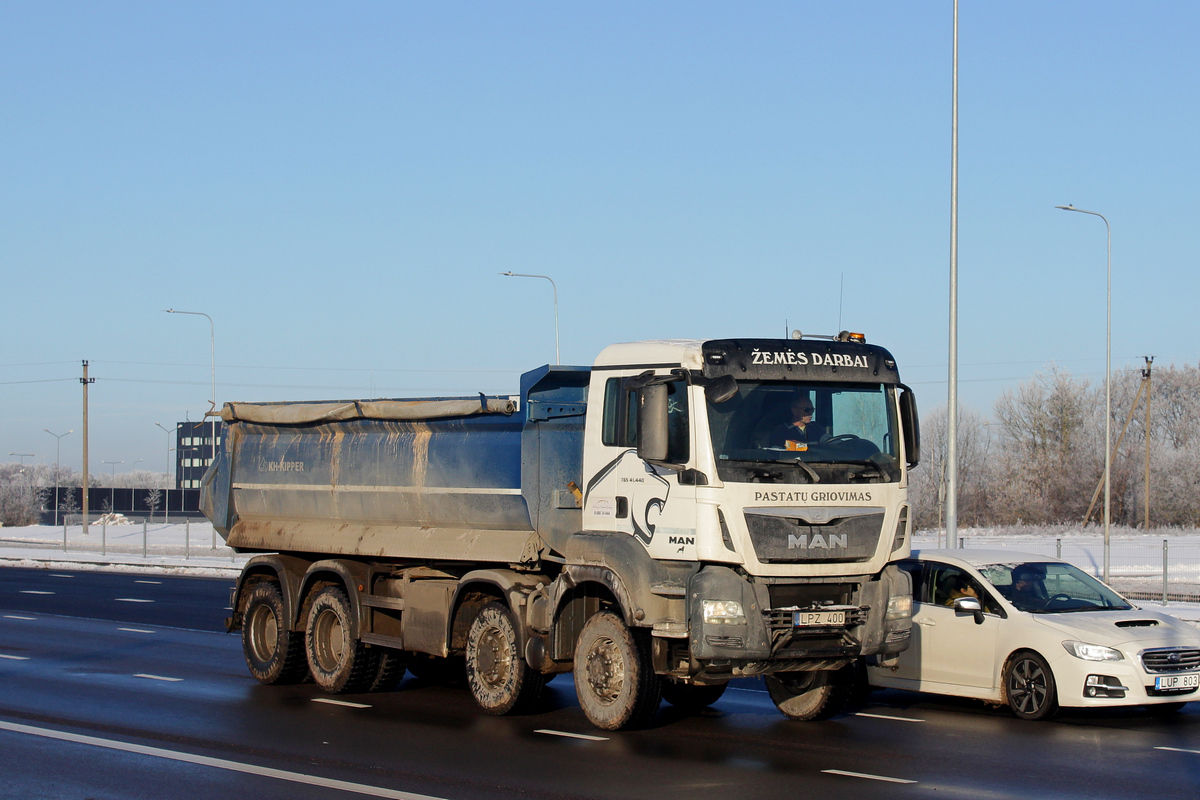 Литва, № LPZ 400 — MAN TGS ('2012) 41.440