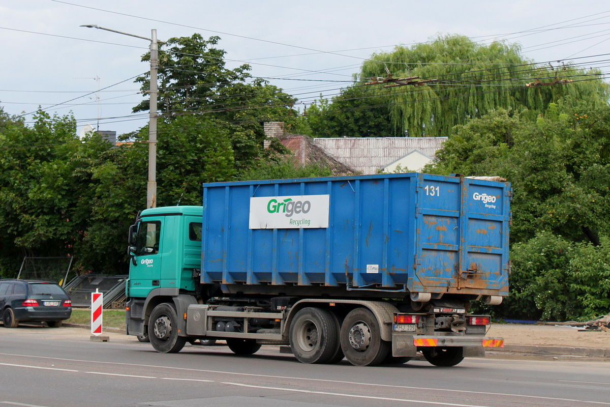 Литва, № KHJ 209 — Mercedes-Benz Actros ('2009) 2541