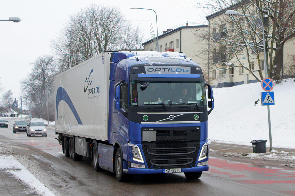 Латвия, № KZ-5646 — Volvo ('2012) FH.500