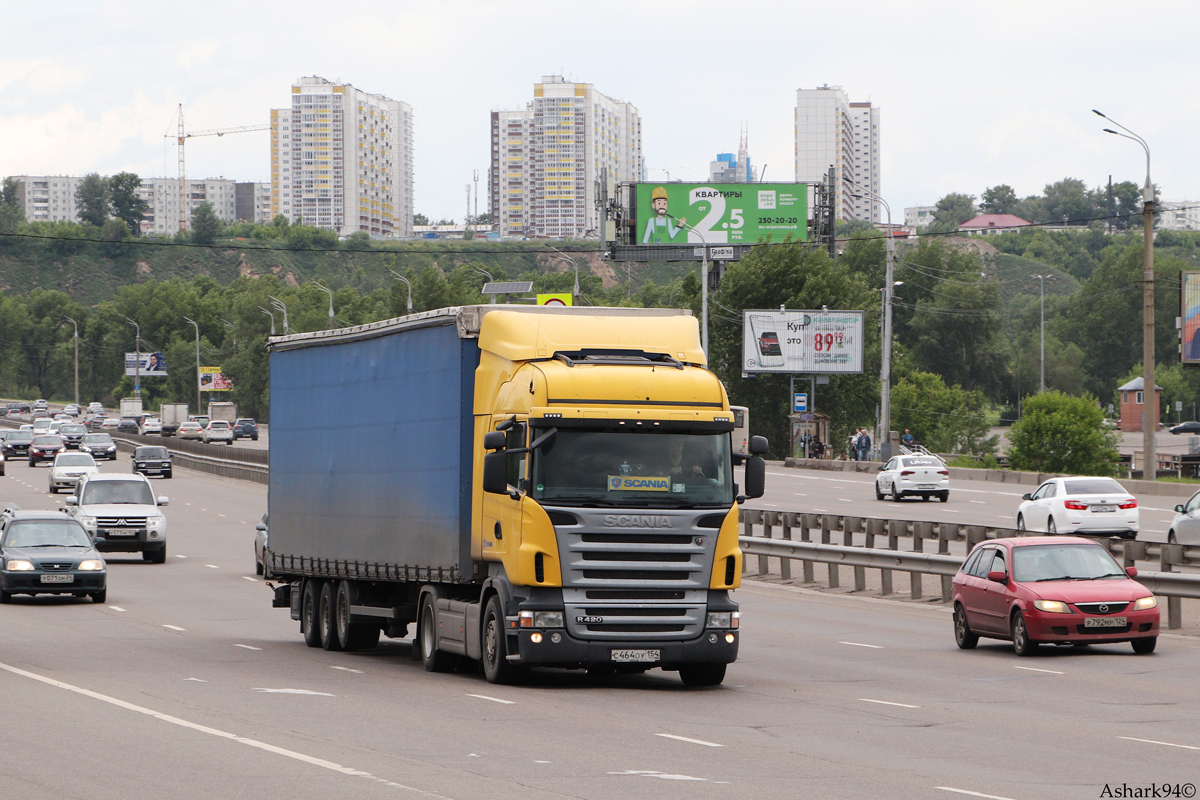 Новосибирская область, № С 464 ОУ 154 — Scania ('2004) R380