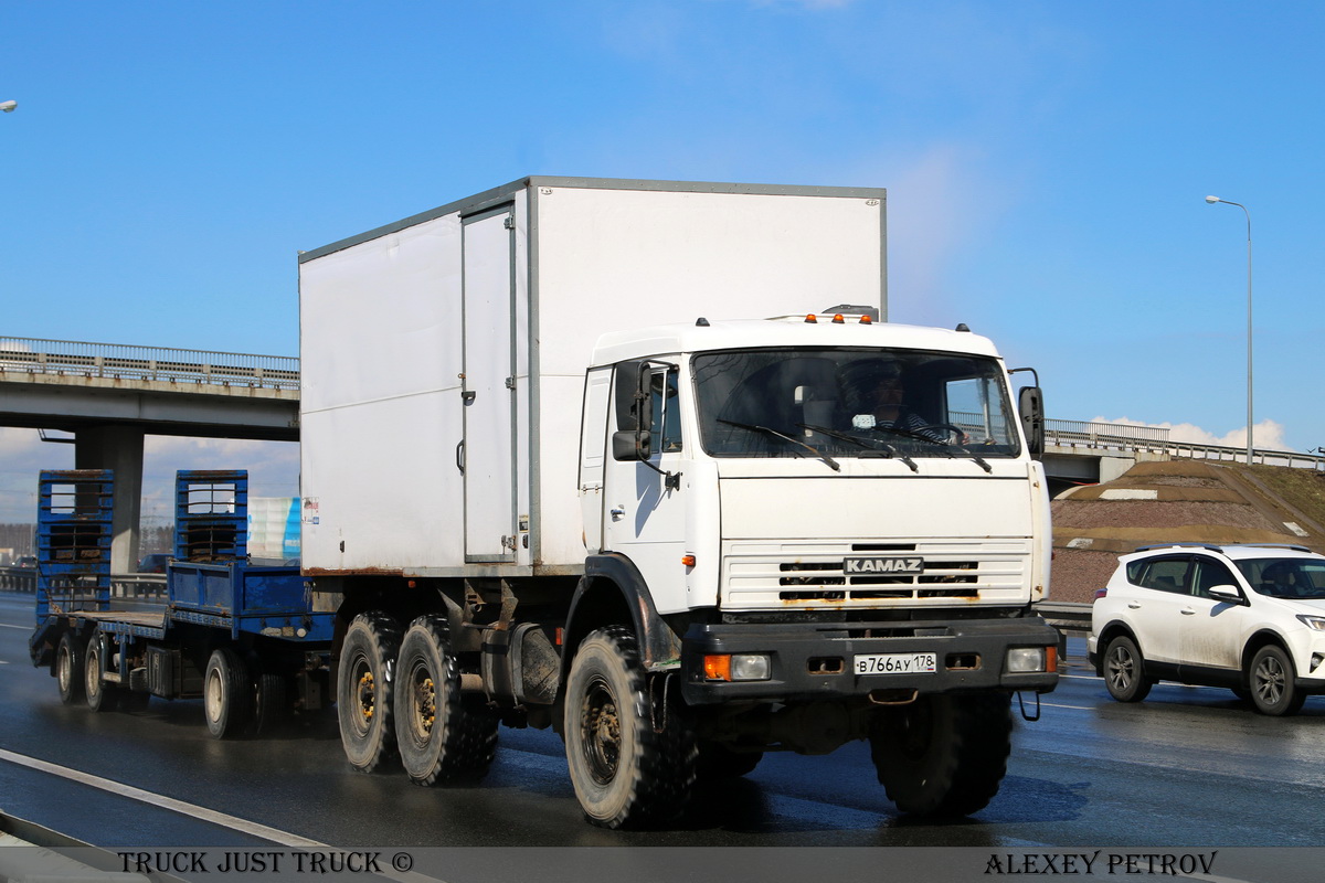 Санкт-Петербург, № В 766 АУ 178 — КамАЗ-43114-15 [43114R]