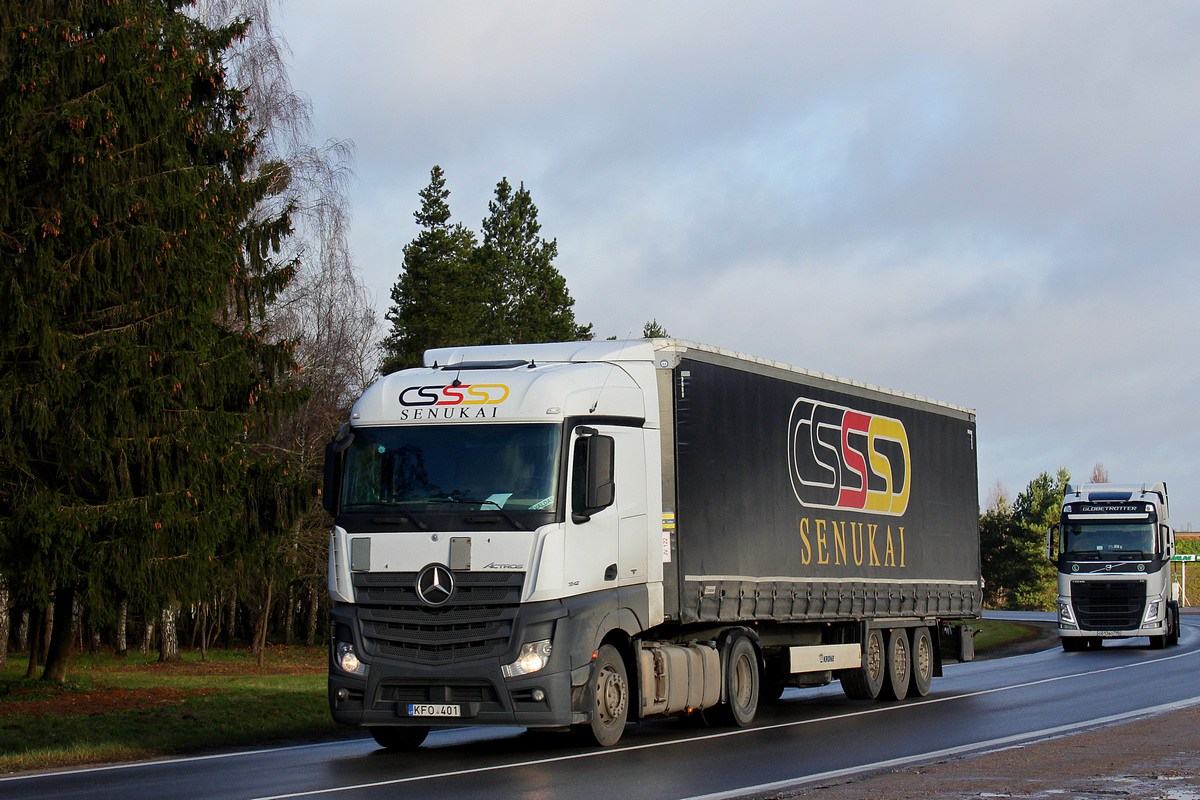 Литва, № KFO 401 — Mercedes-Benz Actros ('2011) 1842