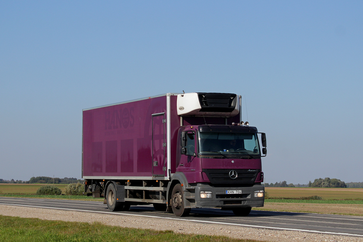 Литва, № KHN 704 — Mercedes-Benz Axor 1823