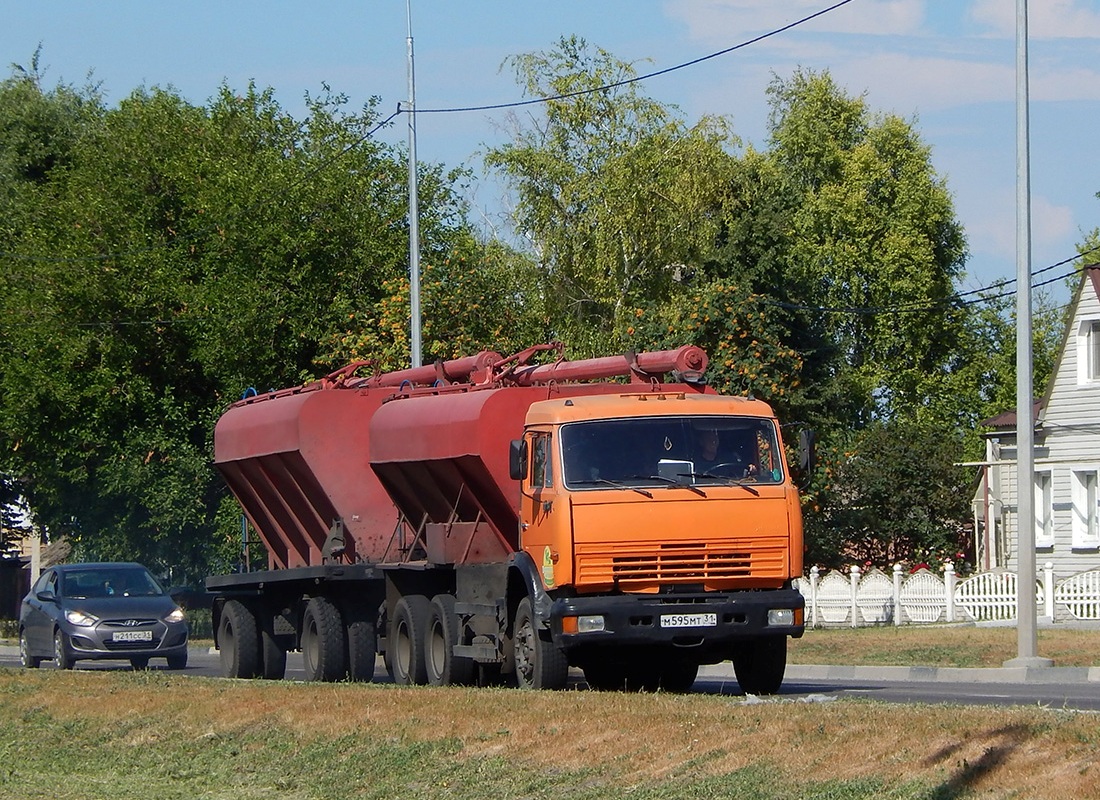 Белгородская область, № М 595 МТ 31 — КамАЗ-65115-15 [65115R]