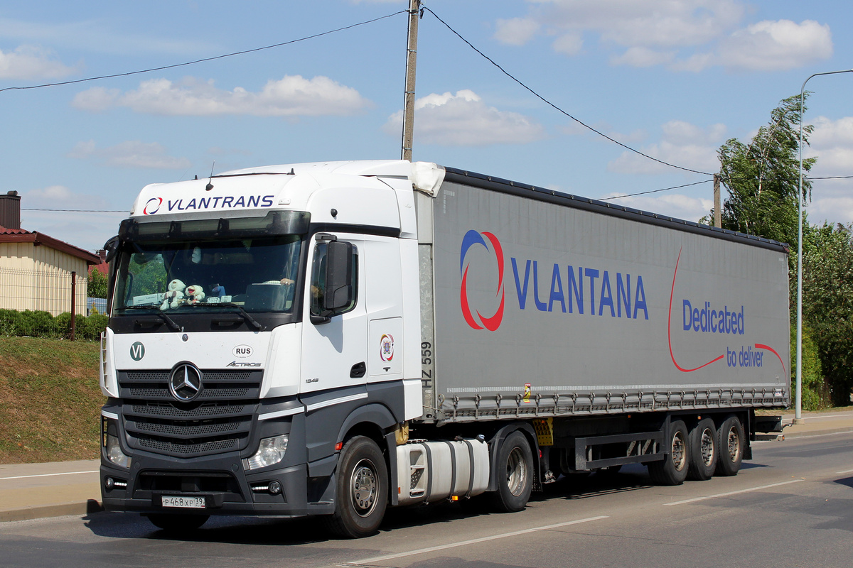 Калининградская область, № Р 468 ХР 39 — Mercedes-Benz Actros ('2011) 1848