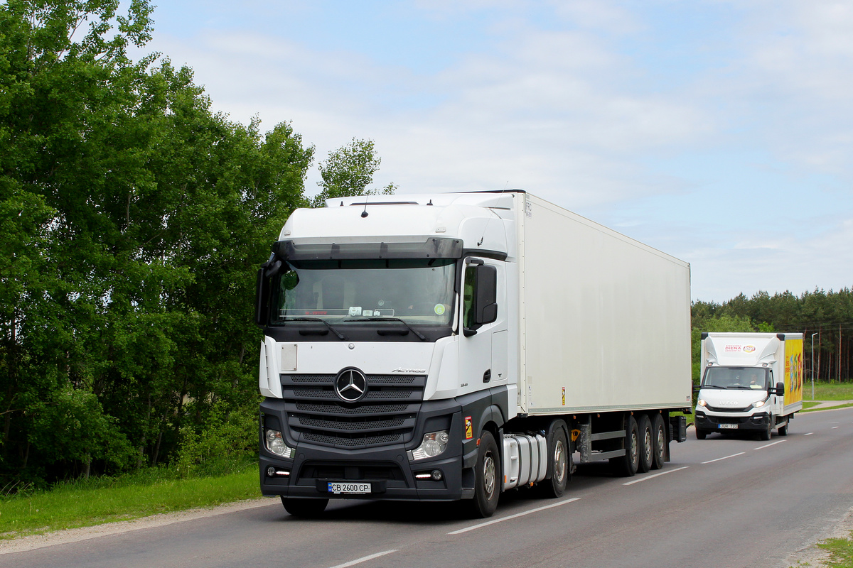 Черниговская область, № СВ 2600 СР — Mercedes-Benz Actros ('2011) 1845