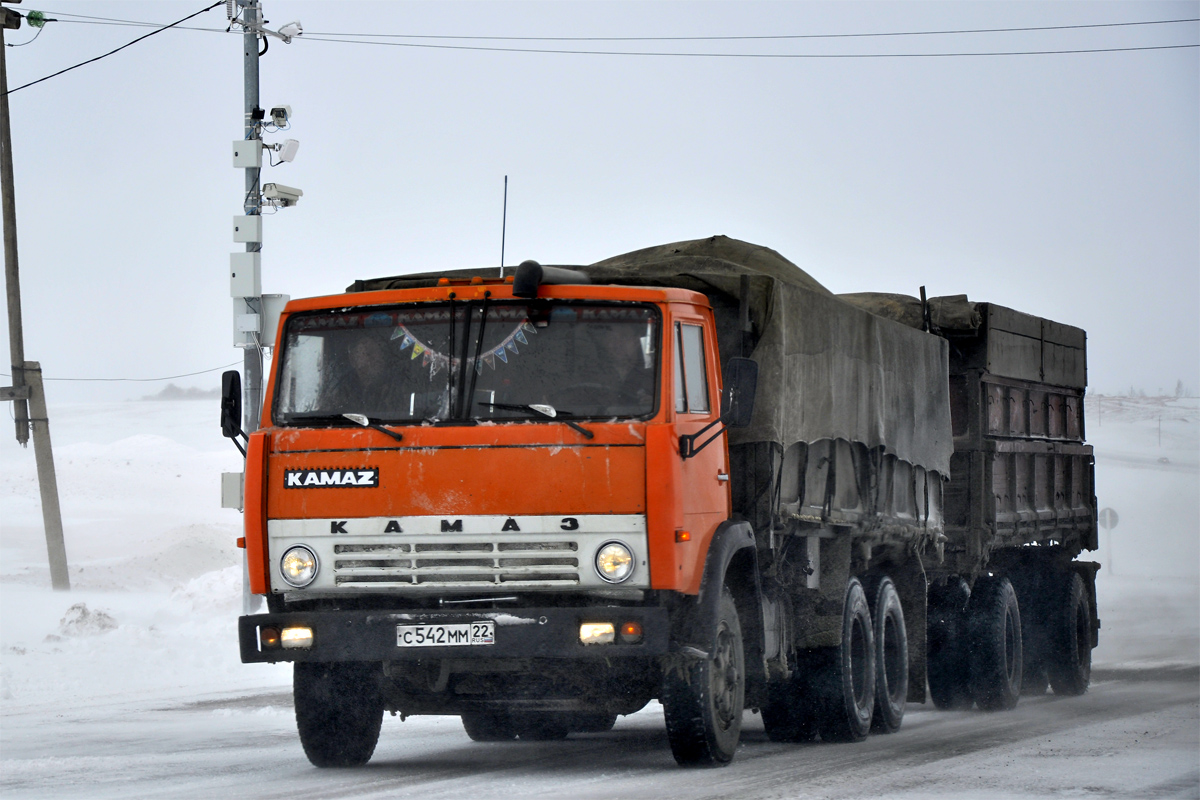 Алтайский край, № С 542 ММ 22 — КамАЗ-5320