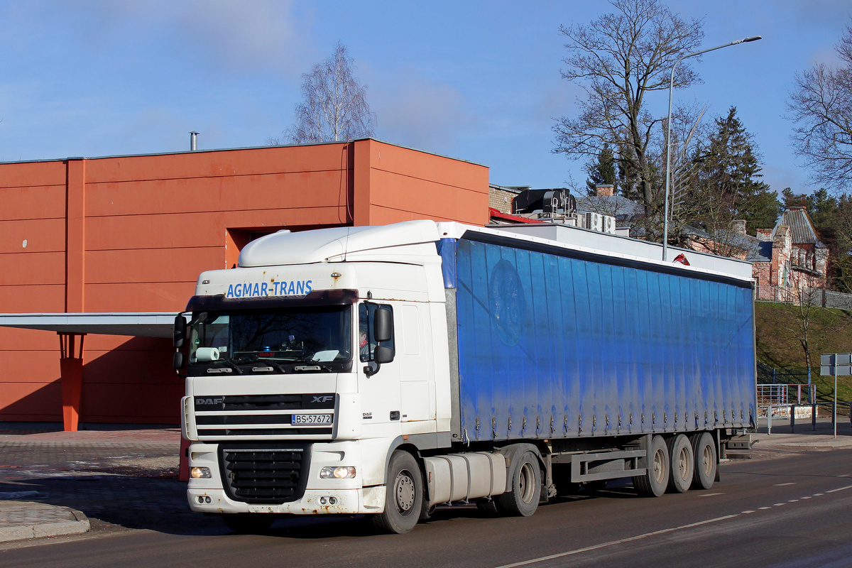 Польша, № BS 57672 — DAF XF105 FT