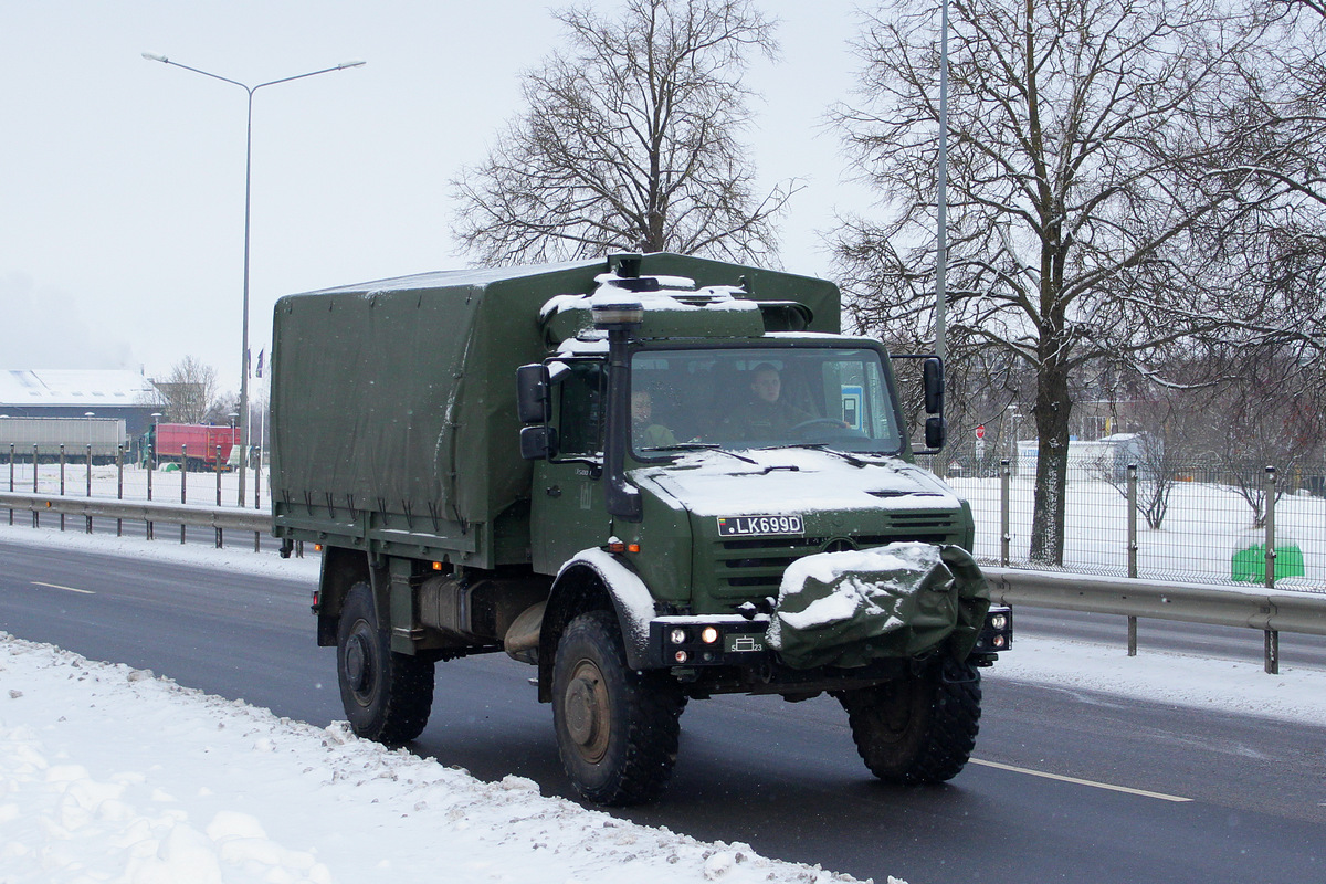 Литва, № LK 699 D — Mercedes-Benz Unimog U5000