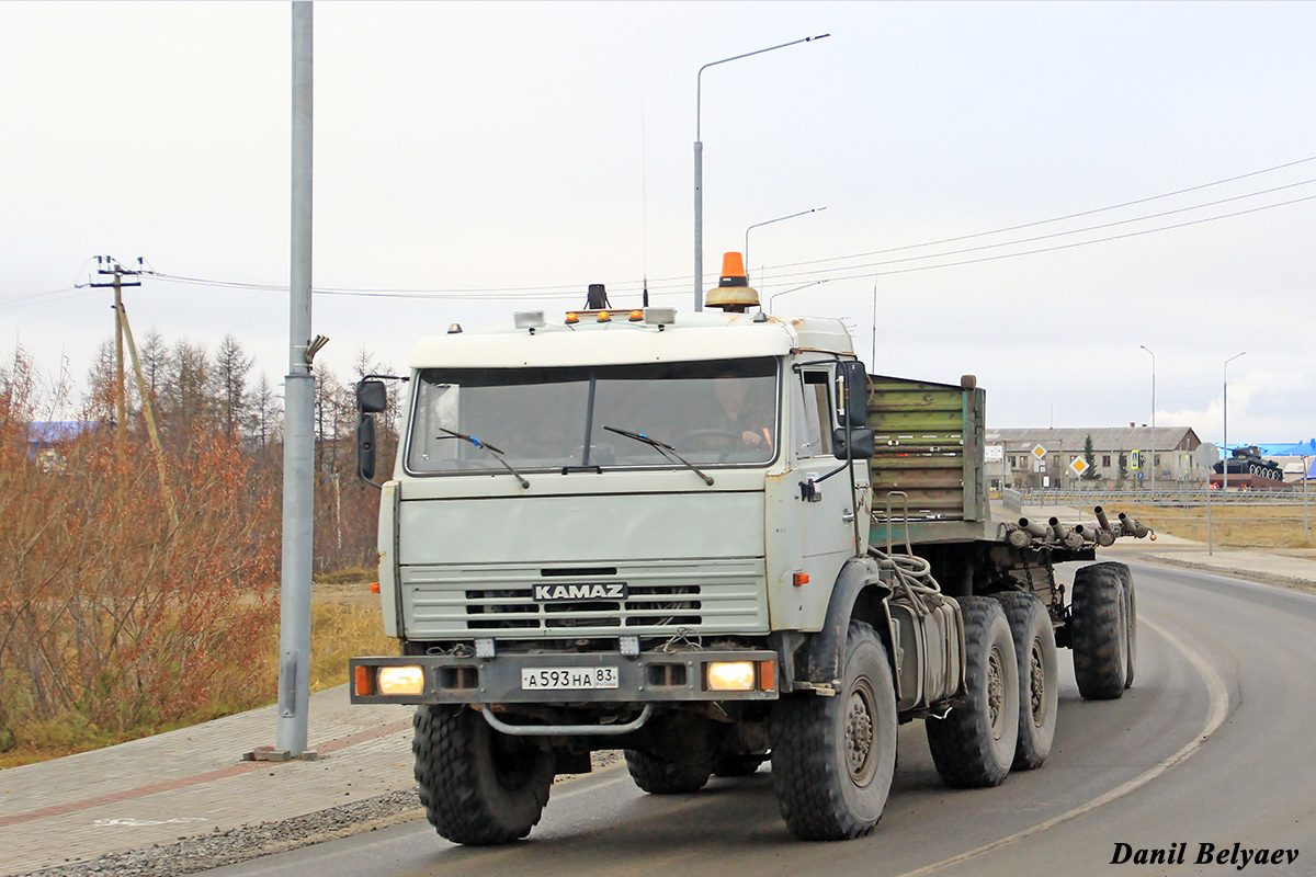 Ненецкий автономный округ, № А 593 НА 83 — КамАЗ-43101