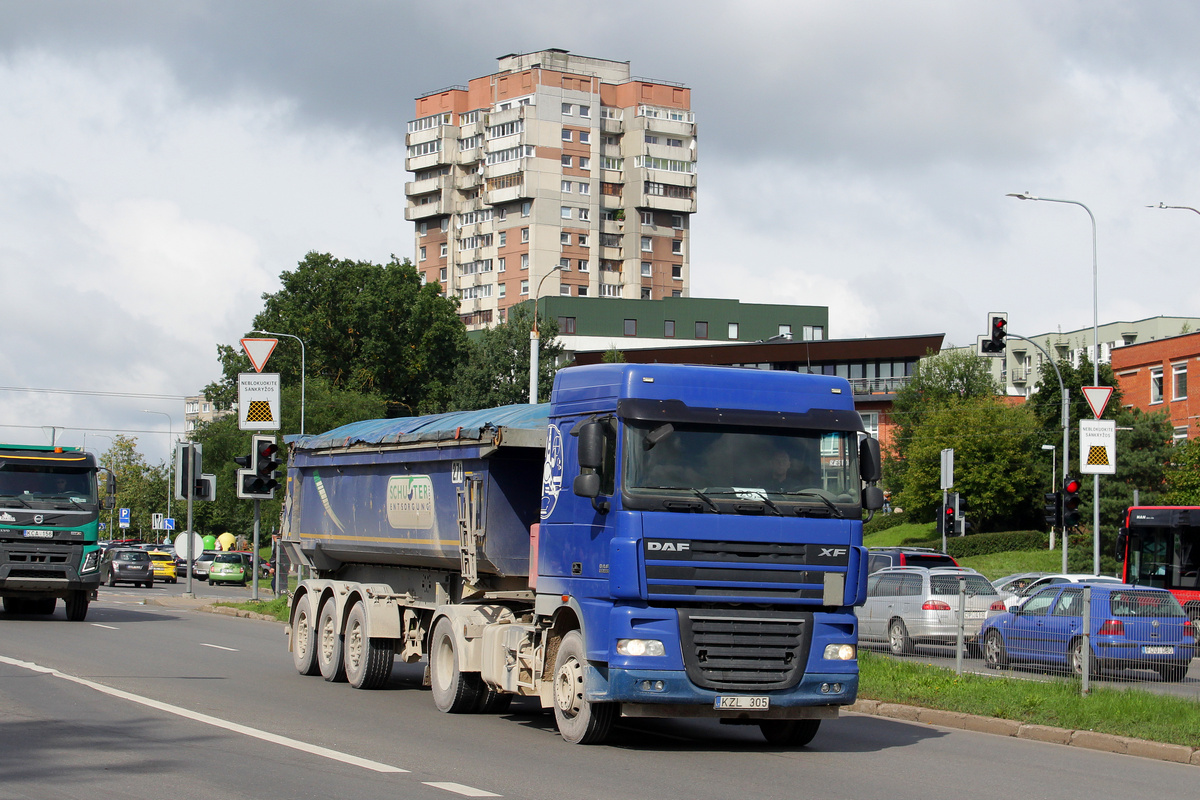 Литва, № KZL 305 — DAF XF105 FT