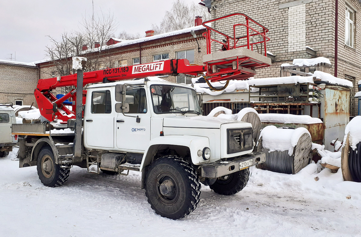 Свердловская область, № К 210 ХХ 196 — ГАЗ-33088 «Садко»