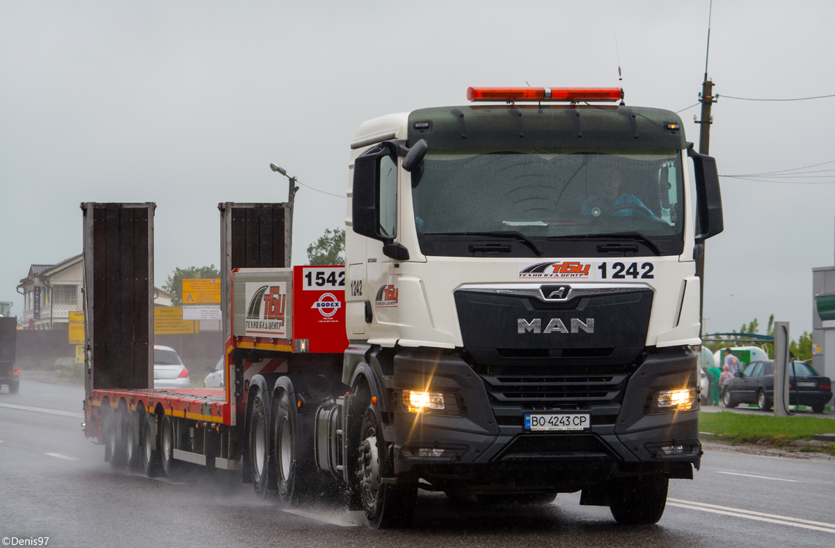 Тернопольская область, № ВО 4243 СР — MAN TGX ('2020) 33.480