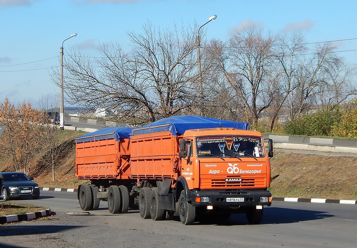 Белгородская область, № М 816 РА 31 — КамАЗ-65115-15 [65115R]