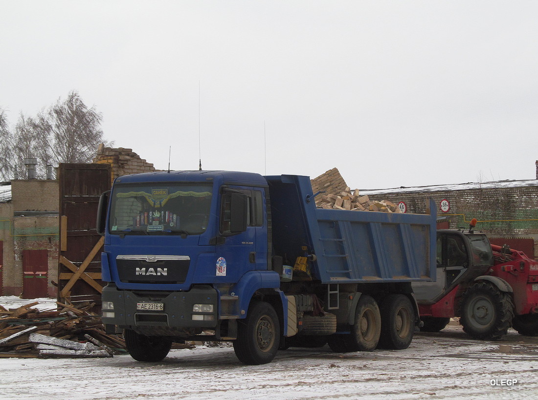 Могилёвская область, № АЕ 2316-6 — MAN TGS ('2007) 33.430