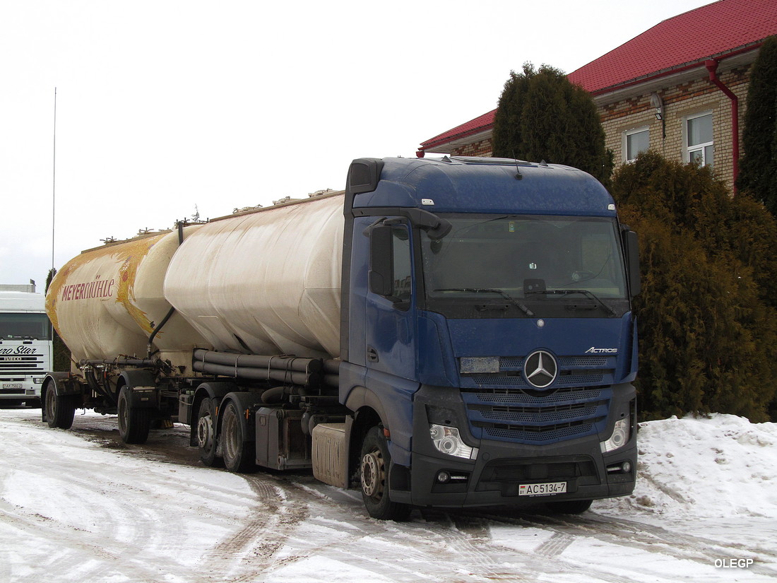 Минск, № АС 5134-7 — Mercedes-Benz Actros ('2011)