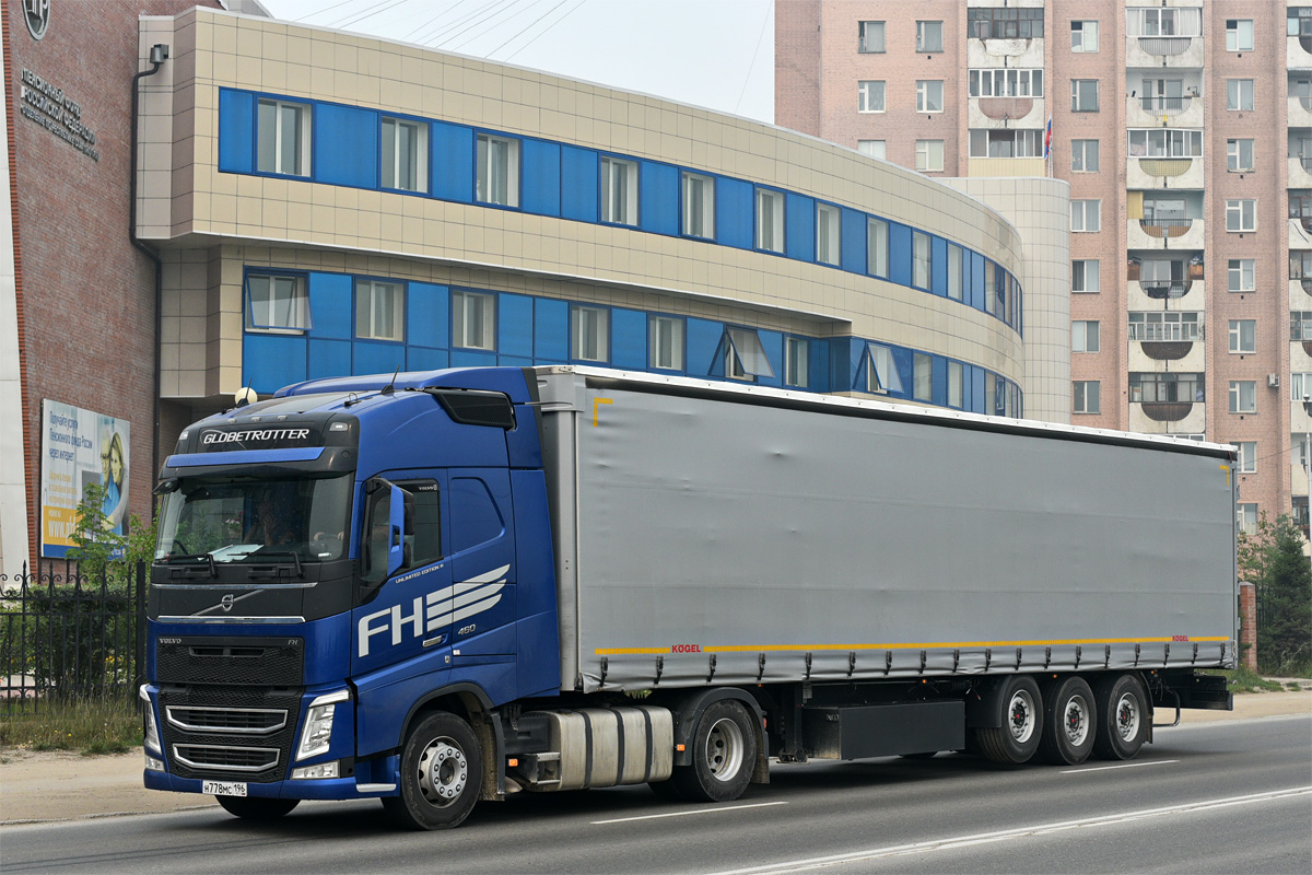 Свердловская область, № Н 778 МС 196 — Volvo ('2012) FH.460; Volvo ('2012) FH "Unlimited Edition" (Саха (Якутия))