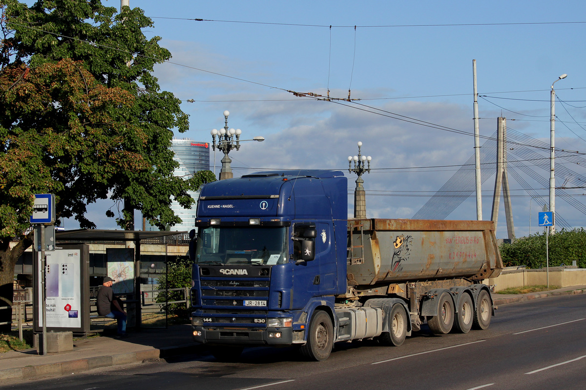 Латвия, № JR-2814 — Scania ('1996) R144L