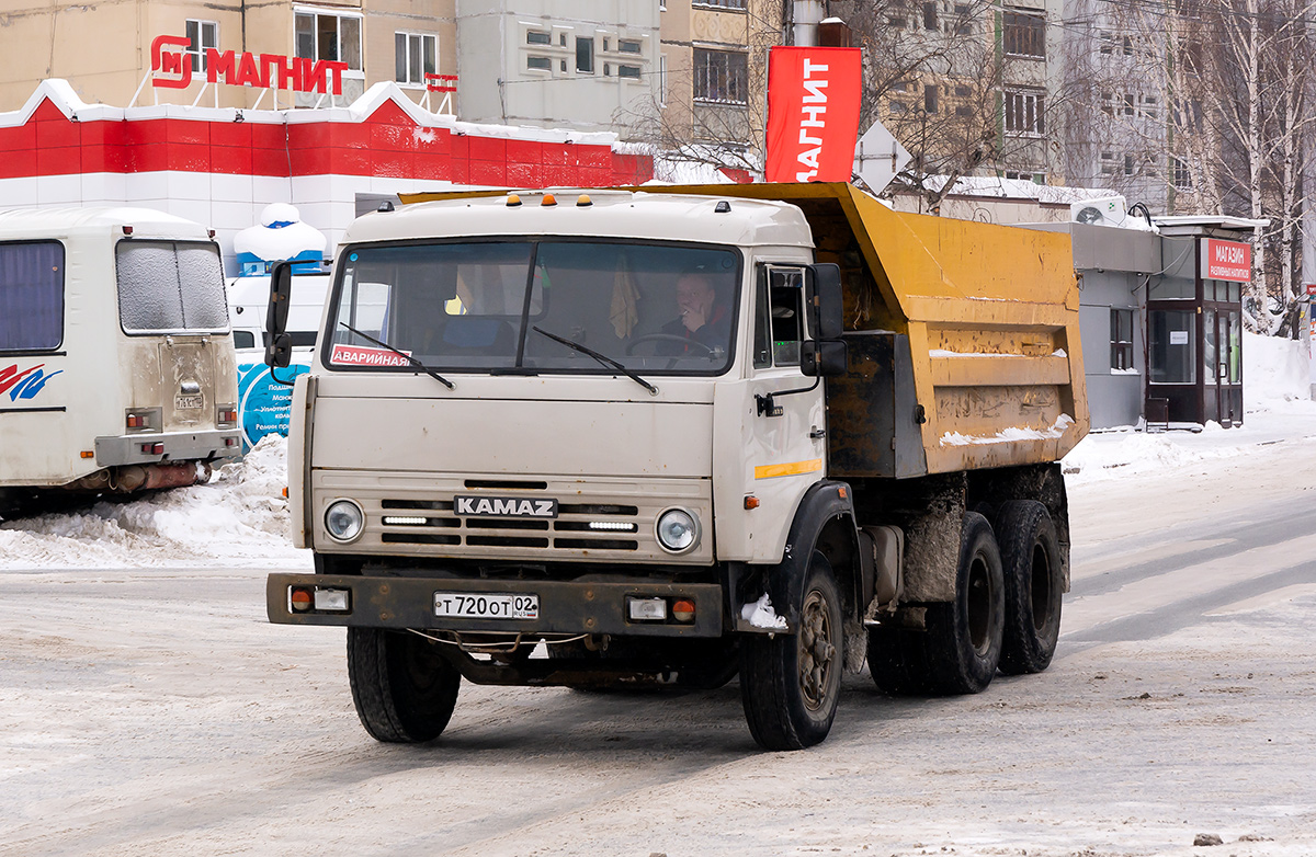 Башкортостан, № Т 720 ОТ 02 — КамАЗ-55111 [551110]